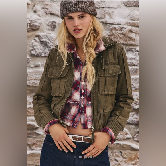 We The Free Free People Georgia Plaid Embroidered Button-down Shirt - Picture 4 of 10